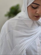 Rhinestone Chiffon Veils (With Fold)